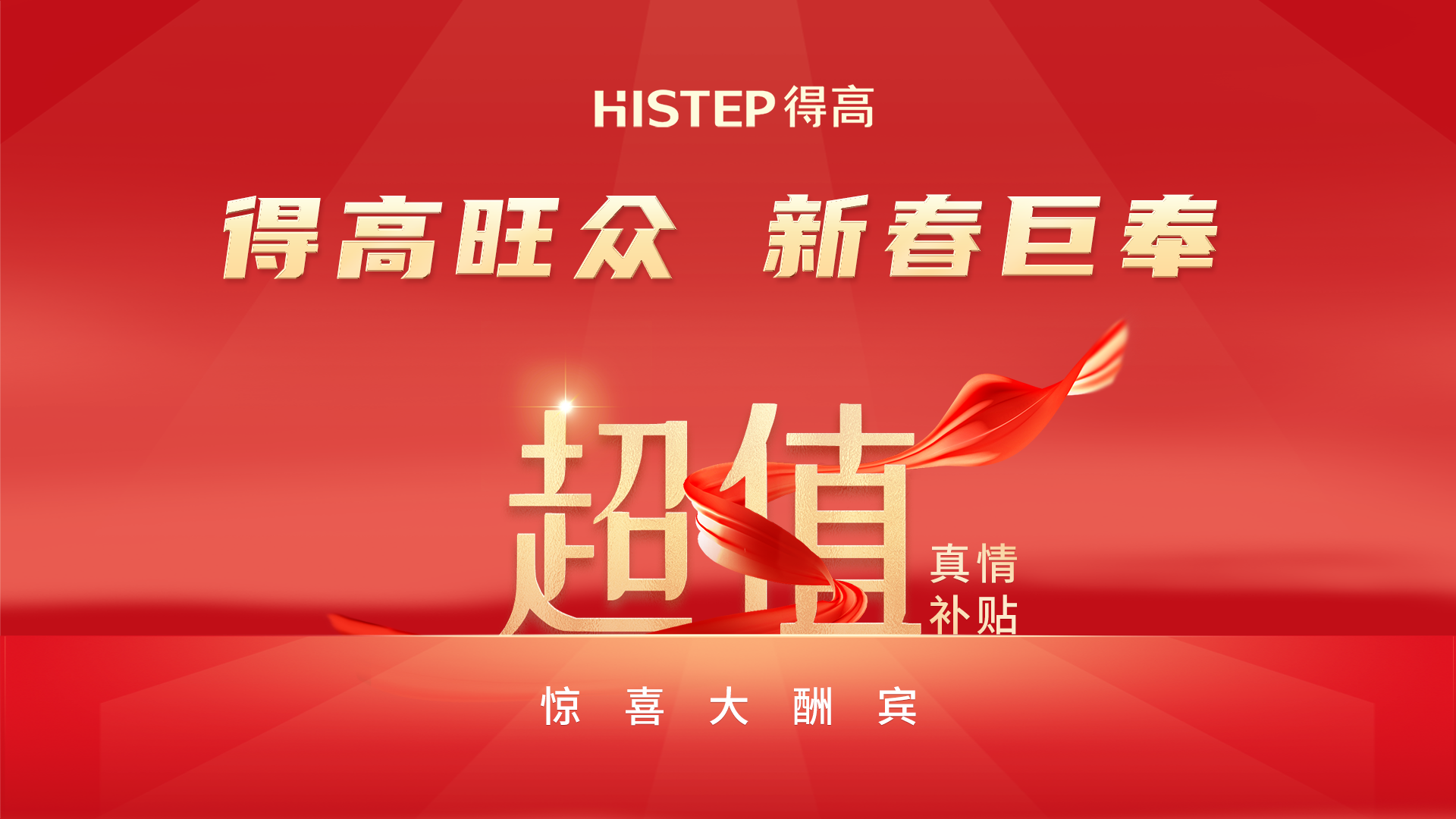 得高旺眾，新春巨奉|真情超值補貼，驚喜大酬賓！